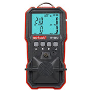 LABART 4-Gas Detector | Multi-Gas Monitor for CO, H2S, LEL, O2 Detection with Data Record and HIGH/Low Alarm WT8812