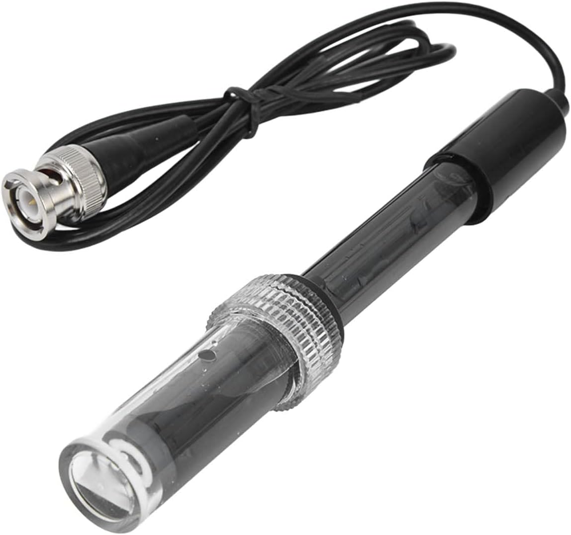 Électrode pH de haute précision avec poudre d'étalonnage, sonde de pH 0-14 avec connecteur BNC et câble de 300 cm pour une large application Électrode pH de haute précision avec poudre d'étalonnage, sonde de pH 0-14 avec connecteur BNC et câble de 300 cm pour une large application