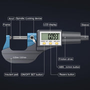 LABART 0-25 mm Digital Outside Micrometer 0.001 mm Electronic Caliper Gauge 5202
