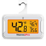 Load image into Gallery viewer, LABART Waterproof Refrigerator Thermometer with Large Backlit LCD and Max/Min Records TP110