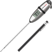 LABART ThermoPro TP02S Instant Read Digital Meat Thermometer with Long Stainless Steel Probe for Cooking, BBQ, Grill, Oven, Oil & More
