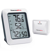 LABART TP60 Digital Hygrometer Indoor Outdoor Thermometer Wireless Temperature and Humidity Gauge