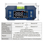 Load image into Gallery viewer, LABART Dual Axis Rechargeable Mini Digital Protractor Inclinometer