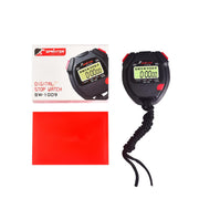 LABART Digital Sports Stopwatch Timer with Date, Time & Alarm Water Resistant SW1009