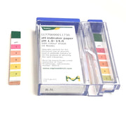 LABART MERCK pH Indicator Paper pH 1.0 to 14.0 (Pack of 10 Books)