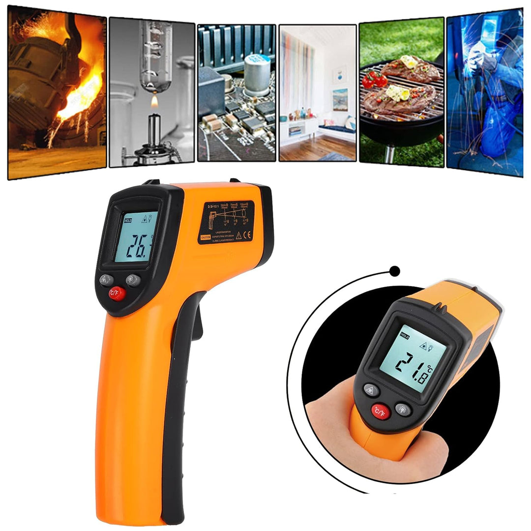 LABART Digital Infrared Thermometer Range -50℃ to 530℃ (-58°F ~ 986°F) GM530