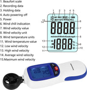 LABART WT82B Digital BT Anemometer Measuring Instrument Air Flow Meter