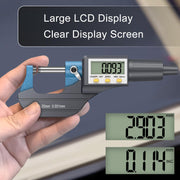 LABART 0-25 mm Digital Outside Micrometer 0.001 mm Electronic Caliper Gauge 5202