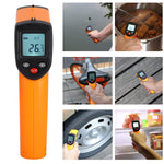 Load image into Gallery viewer, LABART Digital Infrared Thermometer Range -50℃ to 530℃ (-58°F ~ 986°F) GM530