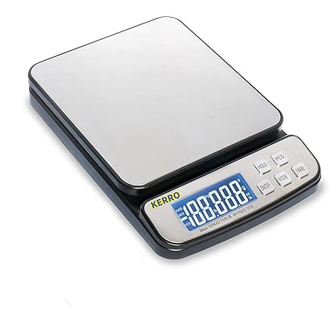 50KG Heavy Duty Stainless Steel Multifunctional Digital Postal Scale 0.1oz / 1g SF-801