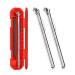 Load image into Gallery viewer, ETENWOLF Pencil Tire Pressure Gauge 10-50PSI, 20-120PSI with 16 Tire Caps in 2 Cases
