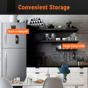 LABART Digital Instant Read Meat Thermometer – Waterproof with Backlit Display for Grill, BBQ & Cooking TP19H