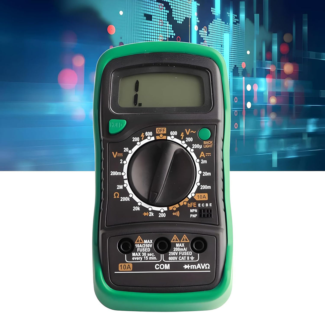 Digital Pocket Multimeter Portable Voltmeter Electrician 830L