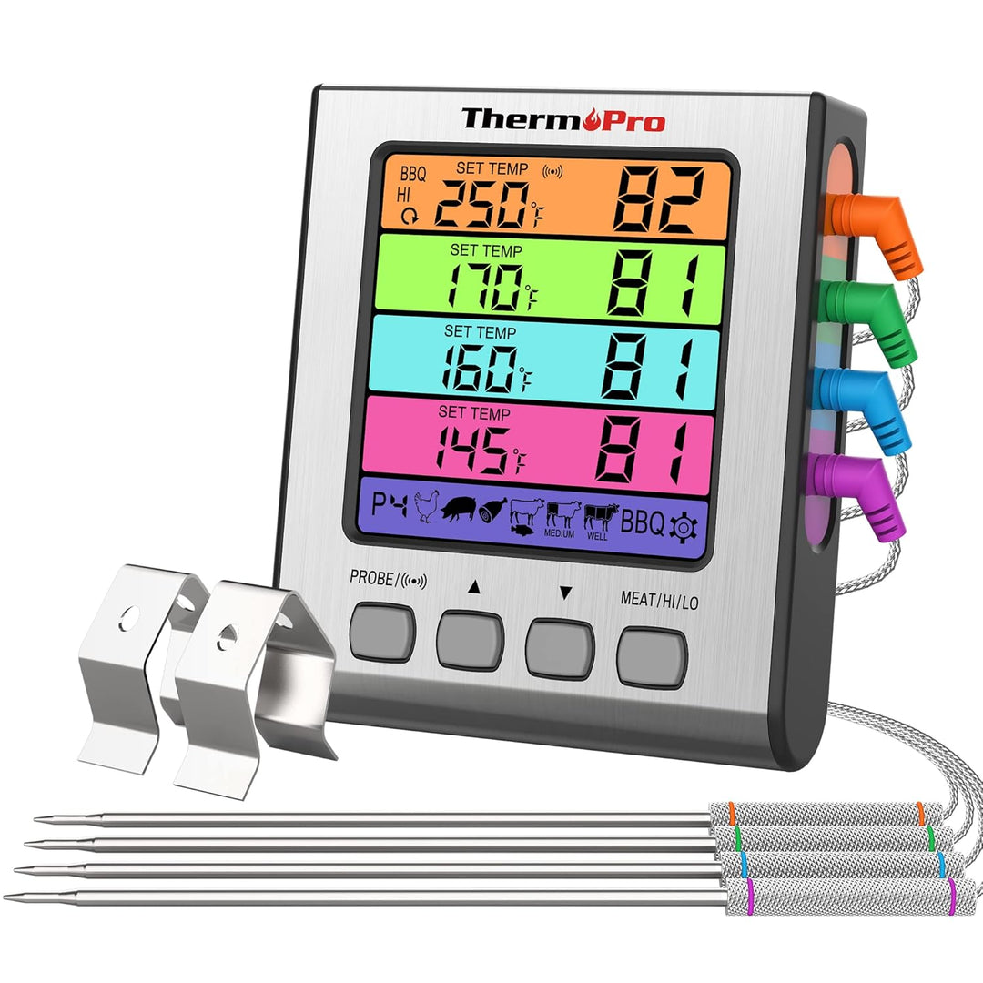 Labart Leave-In 4-Probes Meat Thermometer TP17H