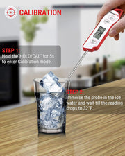 LABART ThermoPro TP15 Waterproof Digital Meat Thermometer – Instant Read with Long Probe for BBQ, Grill, Oven, and Kitchen Use