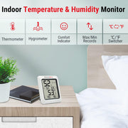 LABART TP50 Digital Hygrometer Thermometer and Humidity Gauge with Temperature Monitor