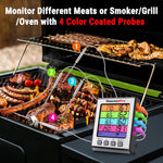 Load image into Gallery viewer, Labart Leave-In 4-Probes Meat Thermometer TP17H