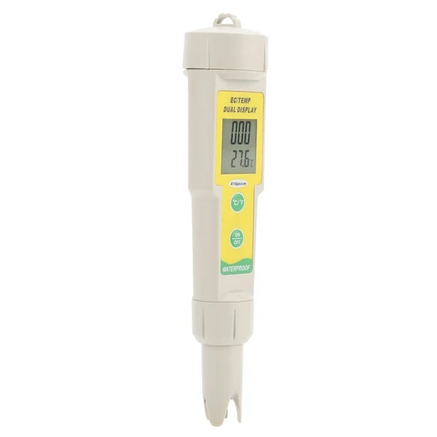 LABART Waterproof 2 In 1 Water Quality Tester EC & TEMP Water Hardness Multifunctional Meter EC-035