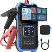LABART BTM-24 Car Battery Tester 12V 24V, 0-2000 CCA Automotive Alternator Tester, Battery Life Voltage Internal Resistance Charging