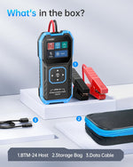 Load image into Gallery viewer, LABART BTM-24 Car Battery Tester 12V 24V, 0-2000 CCA Automotive Alternator Tester, Battery Life Voltage Internal Resistance Charging