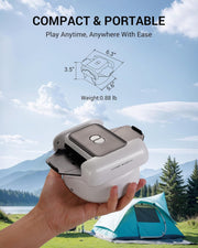 LABART One-Click Automatic Card Shuffler-Rechargeable for 1-2 Decks Low Noise & Efficient for Poker