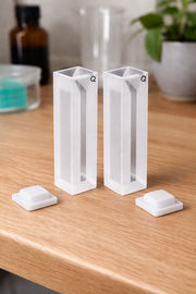 LABART™ 10mm Pathlength, 0.7ml Quartz Micro Spectrophotometer Cuvette, 2 Windows, LSP1Q-244