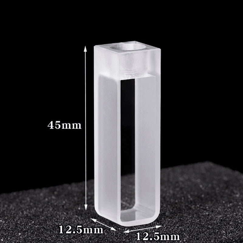 LABART™ Quartz Spectrophotometer Cuvette, 2 Windows with Stopper LSP1Q-284