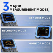 LABART DMT-99 Digital Multimeter 9999 Counts TRMS, Rechargeable Auto-Ranging with Recording & Monitoring Data Mode