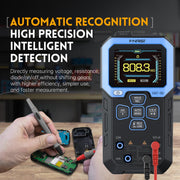 LABART DMT-99 Digital Multimeter 9999 Counts TRMS, Rechargeable Auto-Ranging with Recording & Monitoring Data Mode