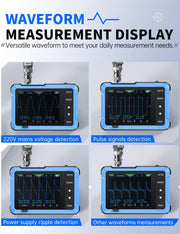 LABART DSO-510 Handheld Oscilloscope DDS Signal Generator 2 in 1 Digital Portable Automotive Oscilloscope 2.8 inch TFT 10MHz Bandwidth