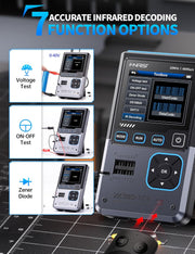 LABART DSO-TC4 3-IN-1 10MHz 48MSa/s Digital Oscilloscope Transistor Tester Signal Generator