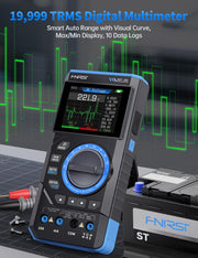 LABART DST-201 3IN1 Digital Multimeter 19999 Counts TRMS, 1MHz Bandwidth Handheld Oscilloscope Multimeter DDS Generator