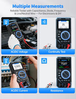 Load image into Gallery viewer, LABART DST-201 3IN1 Digital Multimeter 19999 Counts TRMS, 1MHz Bandwidth Handheld Oscilloscope Multimeter DDS Generator