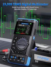 LABART DST-210 Handheld Oscilloscope 10MHz Bandwidth, 19999 Counts, Digital Oscilloscope Multimeter DDS Generator 3 IN 1