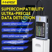 LABART FNB58 USB Battery Tester Voltmeter Ammeter Type-C Fast Charge Detection Trigger Capacity Measurement Ripple Measurement