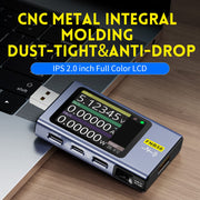 LABART FNB58 USB Battery Tester Voltmeter Ammeter Type-C Fast Charge Detection Trigger Capacity Measurement Ripple Measurement