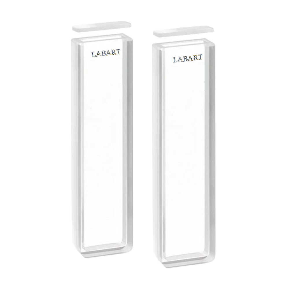 LABART™ 1mm Pathlength, 0.35ml Glass Spectrophotometer Cuvette, 2 Windows G-101