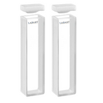 Load image into Gallery viewer, LABART™ 2mm Pathlength, 0.70ml Glass Spectrophotometer Cuvette, 2 Windows G-102
