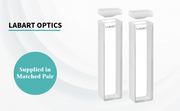 LABART™ 2mm Pathlength, 0.7ml Glass Spectrophotometer Cuvette, 2 Windows LSP1G-102