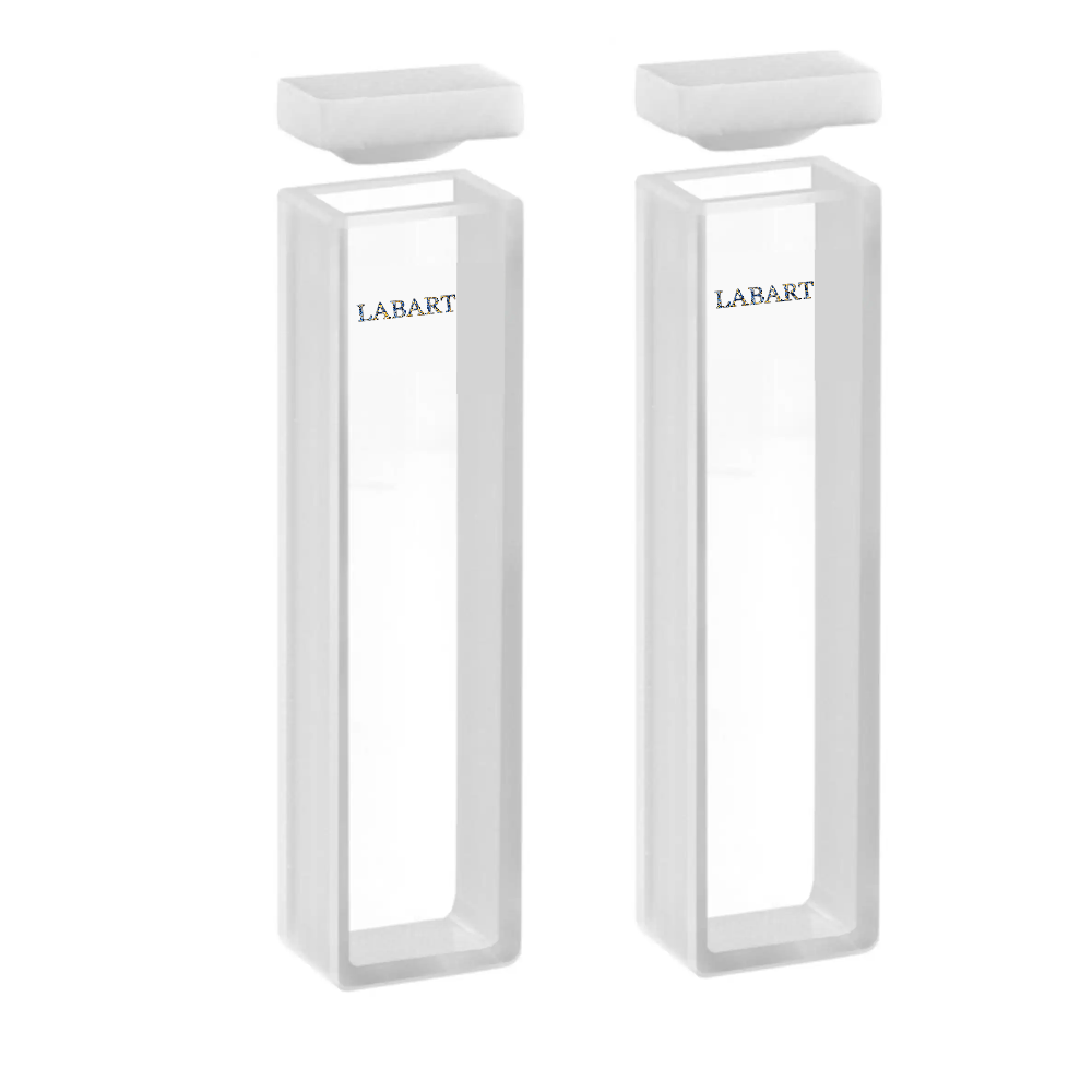 LABART™ 5mm Pathlength, 1.7ml Glass Spectrophotometer Cuvette, 2 Windows G-103