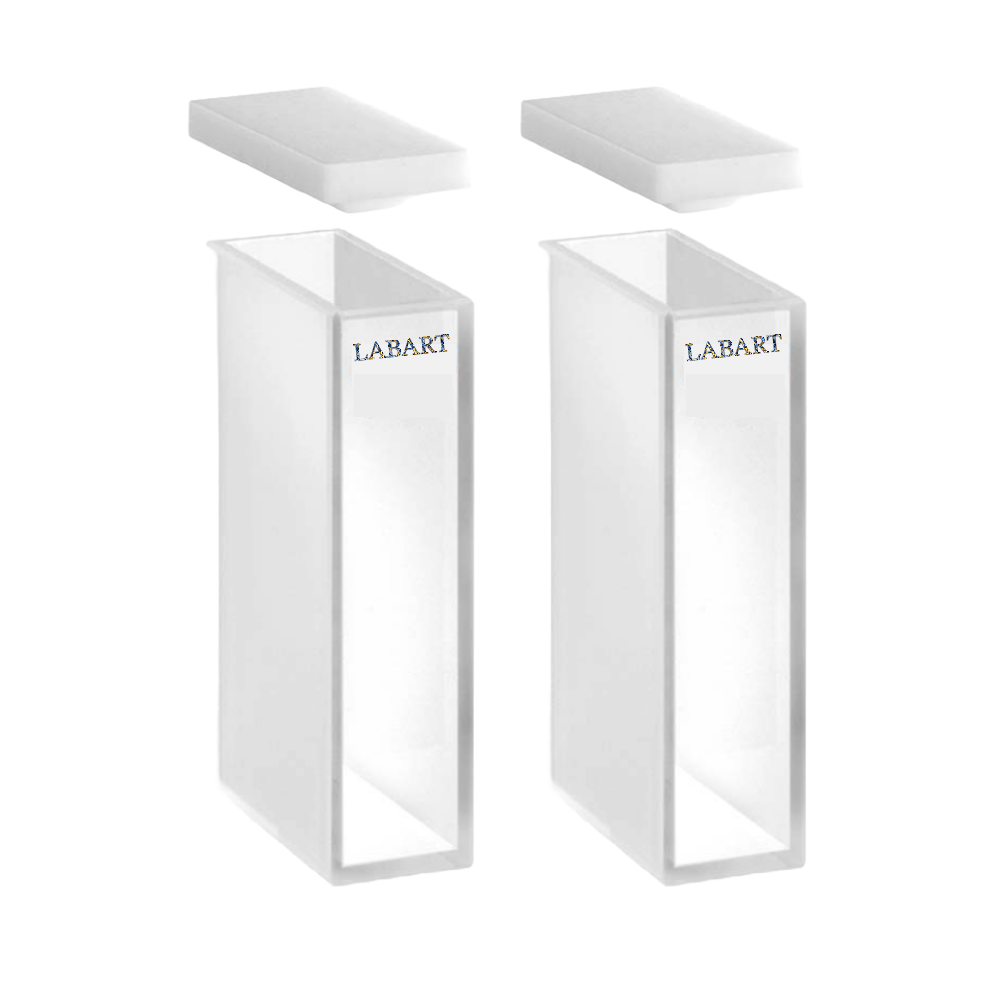 LABART™ 20mm Pathlength, 7.0ml Glass Spectrophotometer Cuvette, 2 Windows G-105