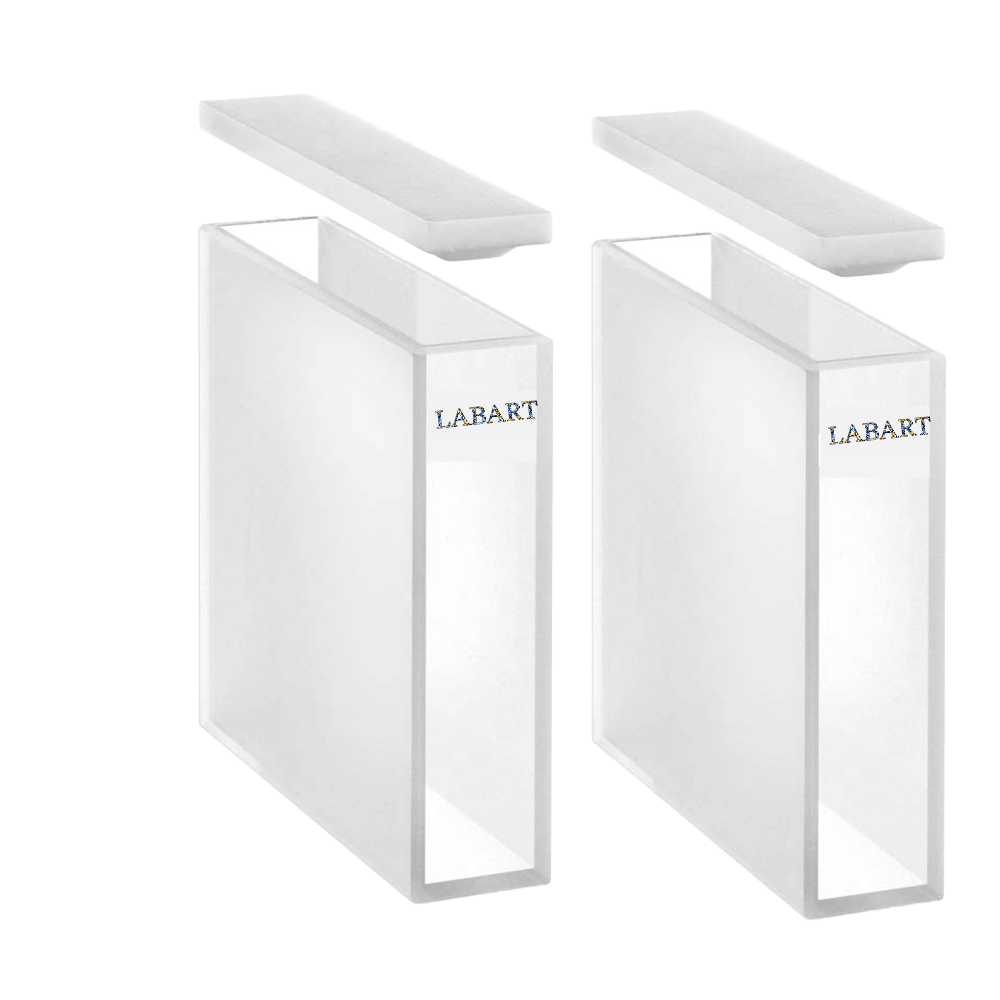 LABART™ 30mm Pathlength, 10.50ml Glass Spectrophotometer Cuvette, 2 Windows G-106