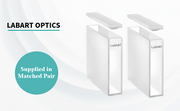LABART™ 40mm Pathlength, 14ml Glass Spectrophotometer Cuvette, 2 Windows LSP1G-107