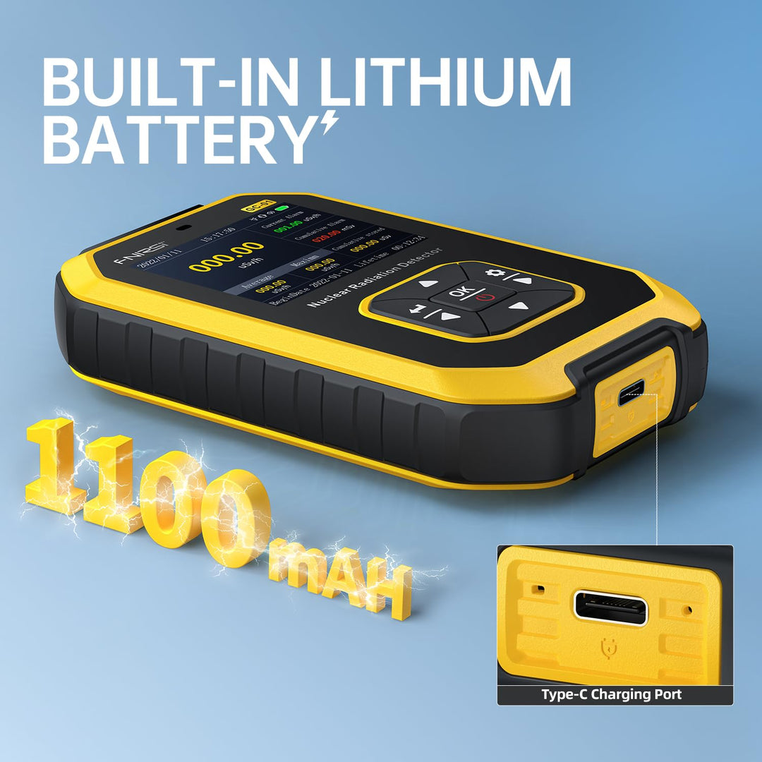 LABART Geiger Counter Beta Gamma X-Ray Rechargeable Radiation Monitor Meter GC-01