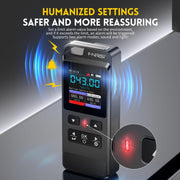 LABART Geiger Counters with IPS Display, Gamma X-ray Portable Rechargeable Radiation Meter Dosimeter 5 Dosage Units, Timing Monitoring and Data Save