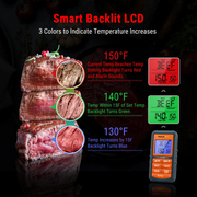LABART ThermoPro TP06B Digital Grill Meat Thermometer with Probe for Smoker Grilling Food BBQ Thermometer