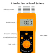 LABART Textile Moisture Meter DM200T