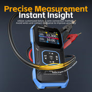 LABART HRM-10 Voltage Internal Resistance Battery Tester, Meter for Various Types