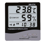 Load image into Gallery viewer, LABART 288-CTH Digital Indoor Outdoor Hygro Thermometer with Clock
