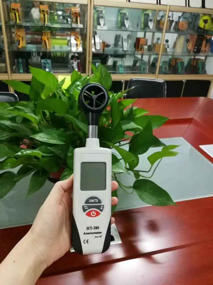 Portable Digital Handheld Anemometer Wind Speed Meter HT-380